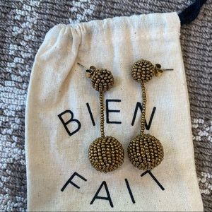 Madewell Beaded Dangle Earrings
